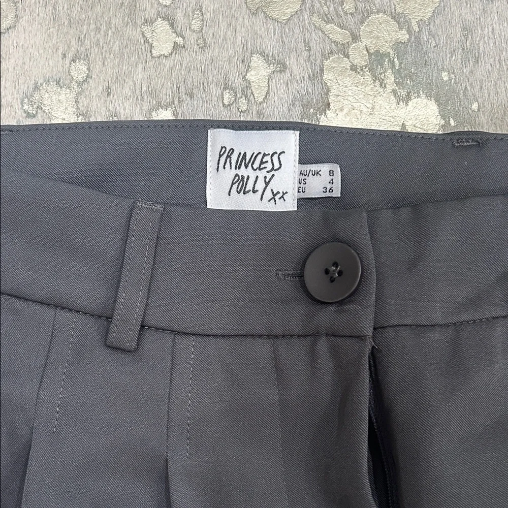 Women’s Grey Wide-Leg Pants